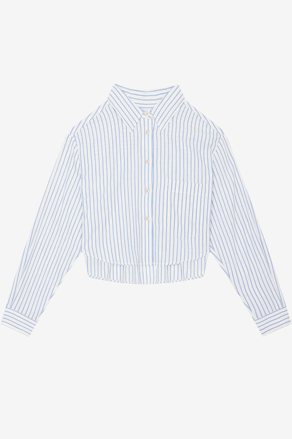 Eliora long-sleeve shirt - Blue - Woman - 1