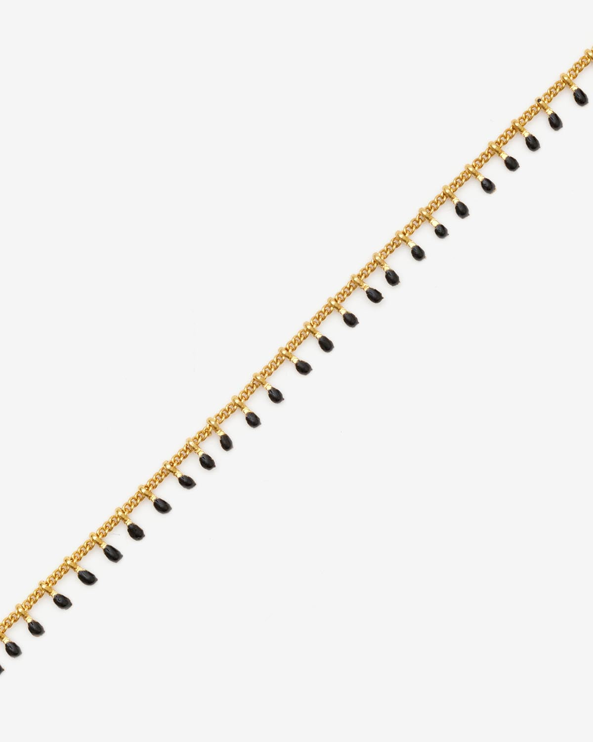 Casablanca tassel necklace - Negro - Woman - 2