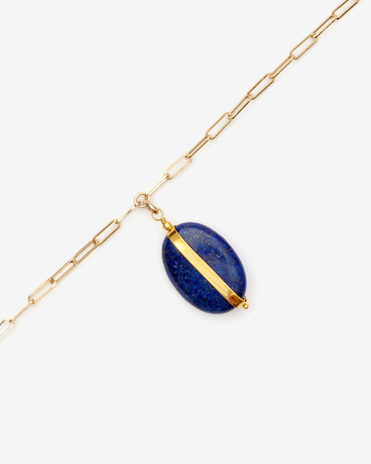 Stones necklace Woman Navy blue 1