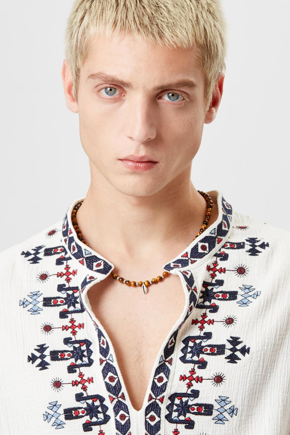 Mr grigri necklace - Cognac - Man - 3