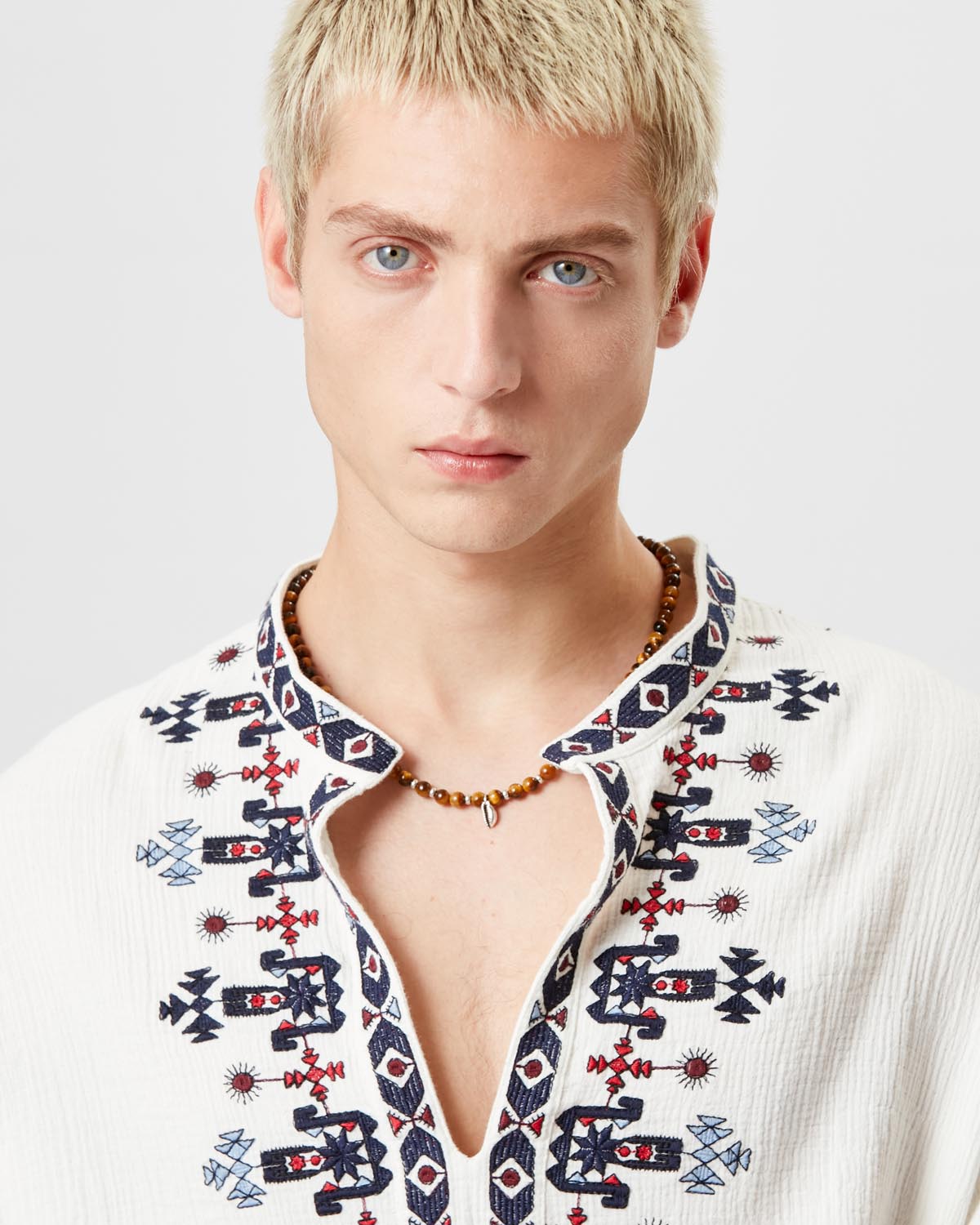 Mr grigri necklace - Cognac - Man - 3