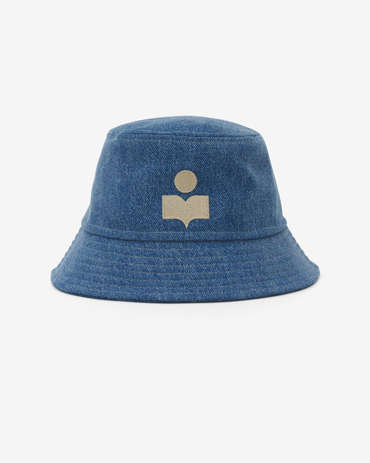 Bucket hat haley mit gesticktem logo - Hellblau - Woman - 1