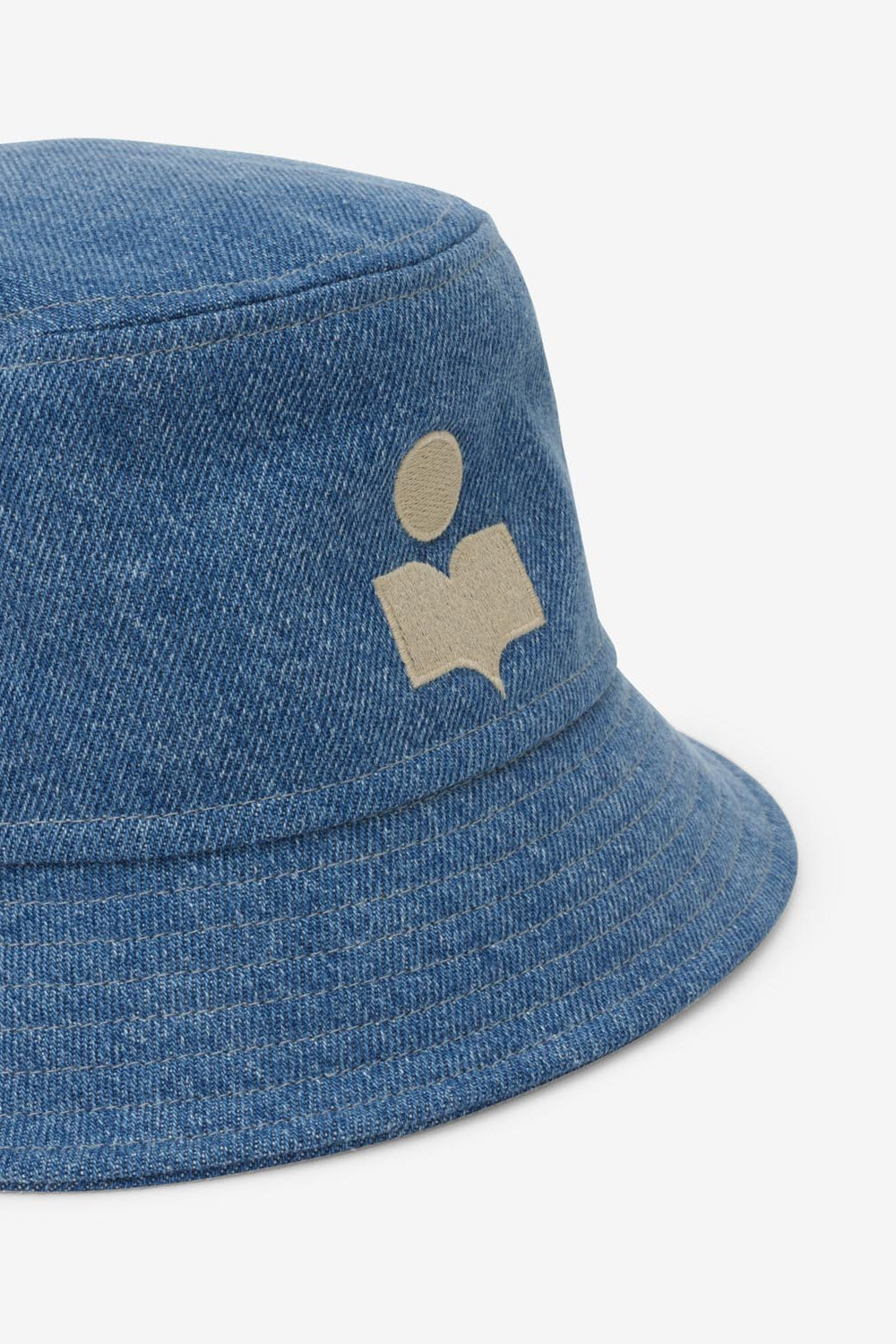 Bucket hat haley mit gesticktem logo - Hellblau - Woman - 3
