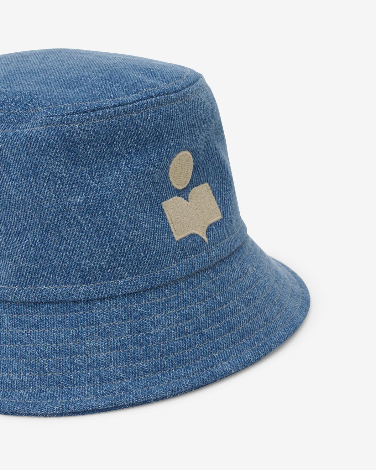 Bucket hat haley mit gesticktem logo - Hellblau - Woman - 3