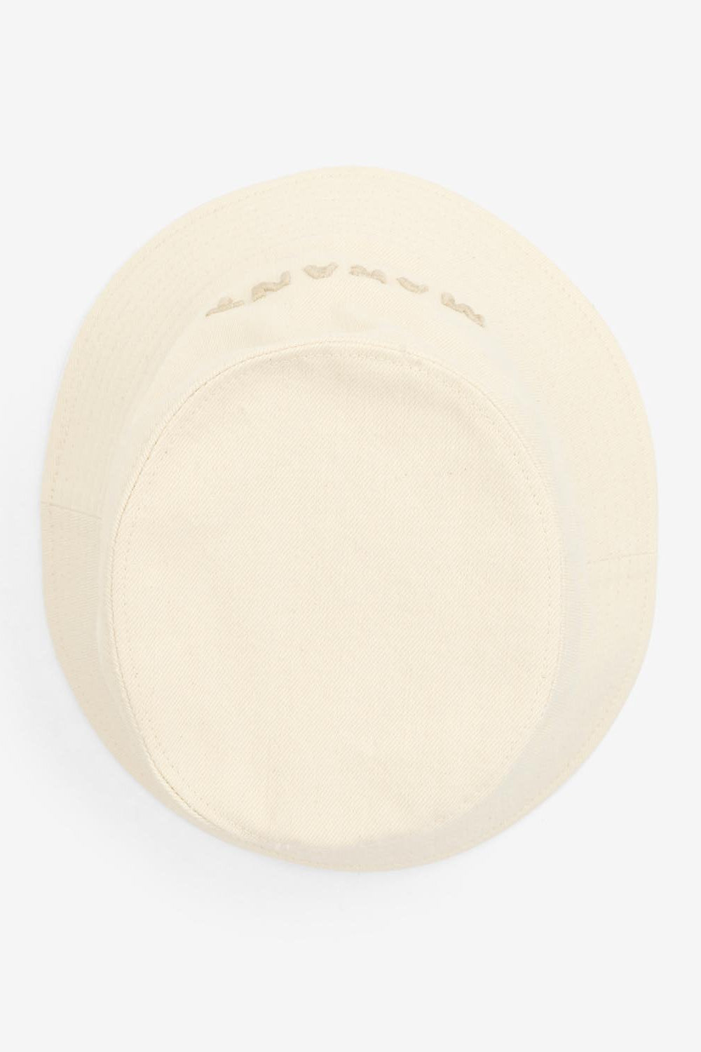 Bob à logo brodé haley - Écru-écru - Man - 13