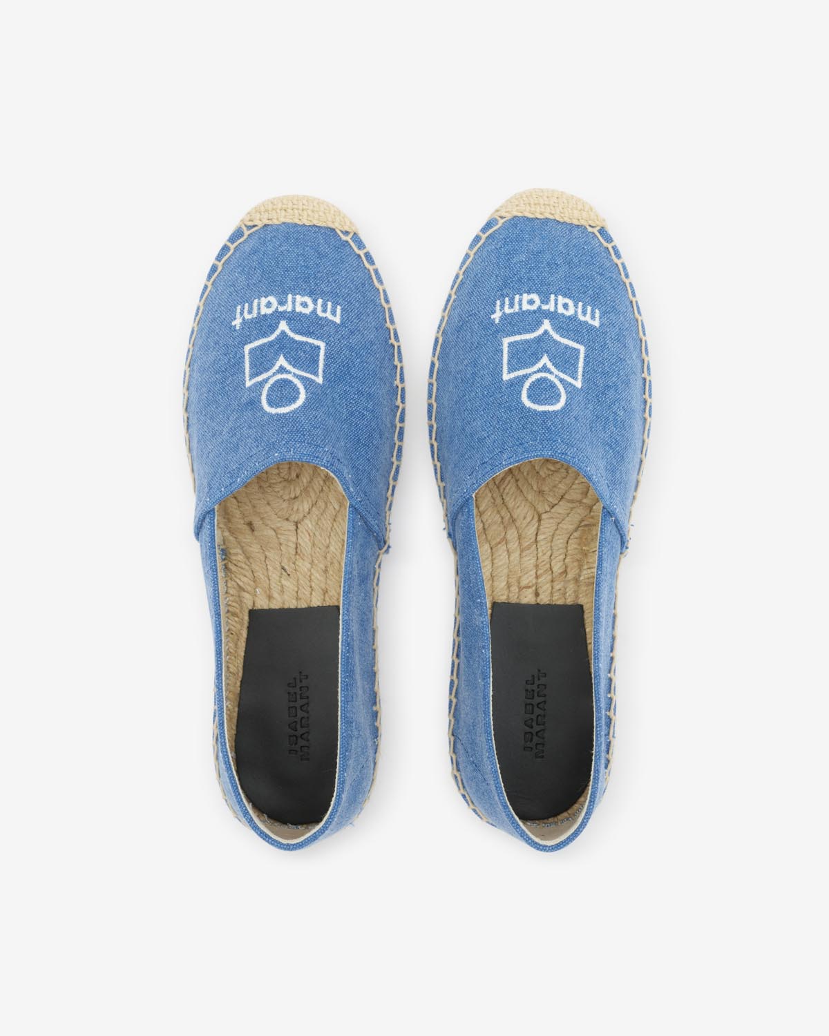 Espadrilles canae aus canvas mit logo - Blau - Woman - 3