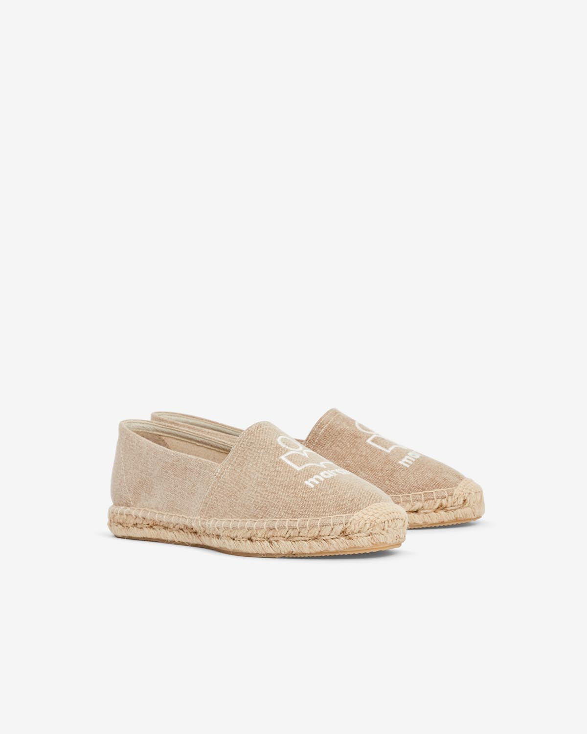 Espadrilles à logo canae Woman Beige 3