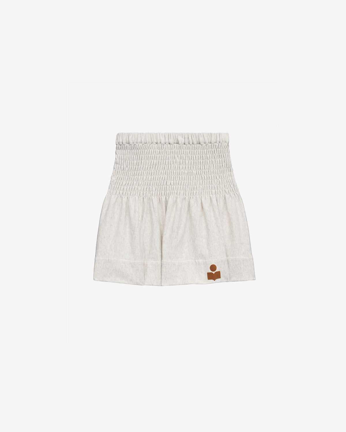 Pacifica skirt Woman Ecru/camel 6