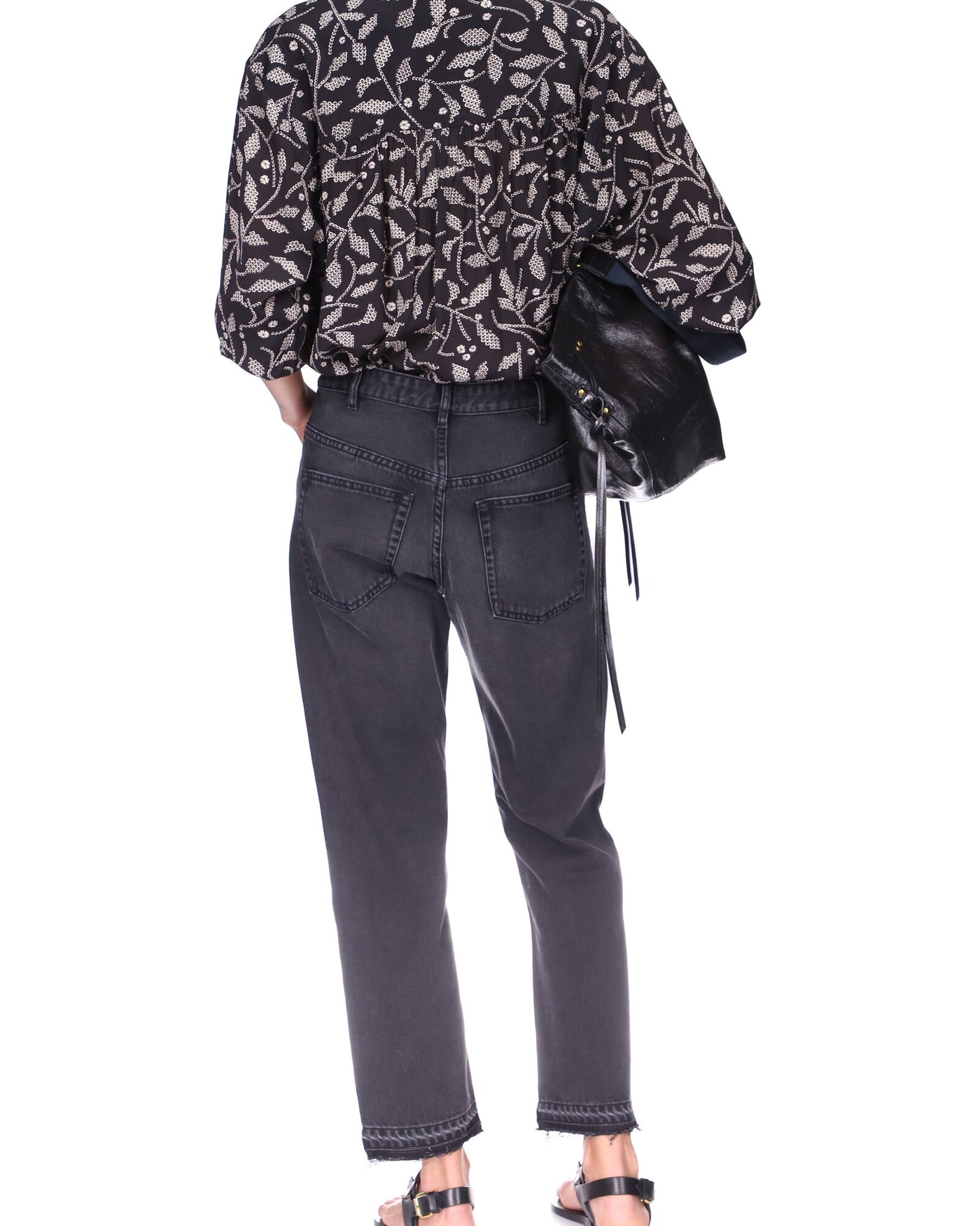 Belden regular jeans - Black - Woman - 1