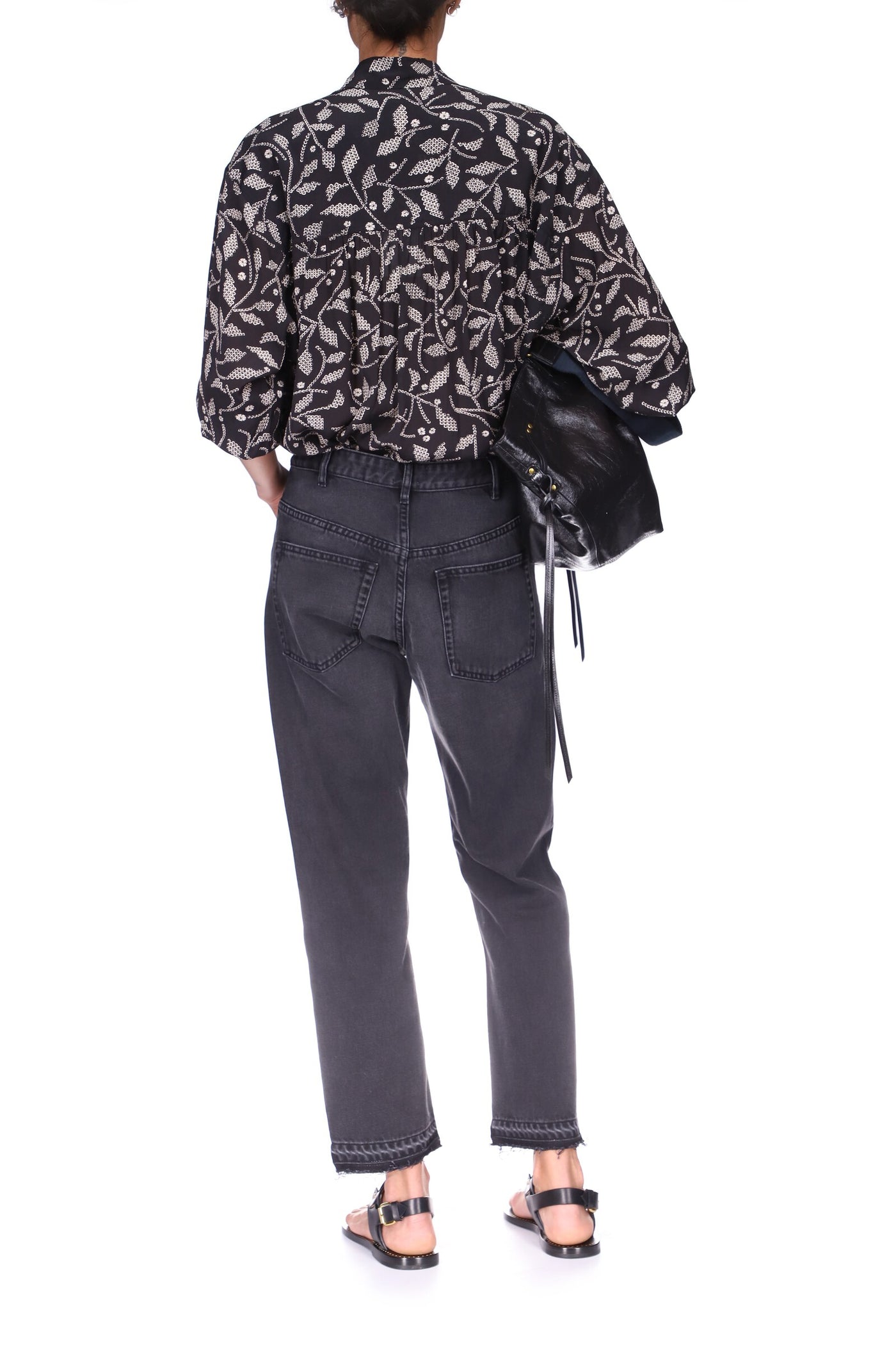 Belden regular jeans - Negro lavado - Woman - 2