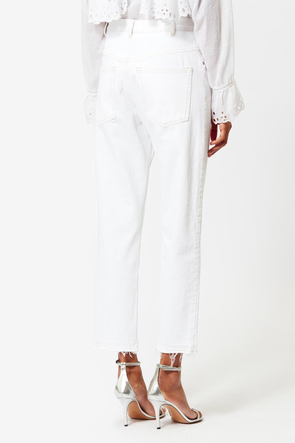 Belden regular jeans - Blanco - Woman - 5