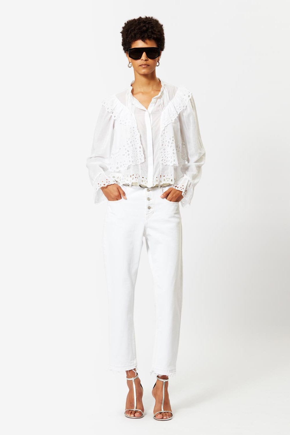 Belden regular jeans - Blanco - Woman - 2