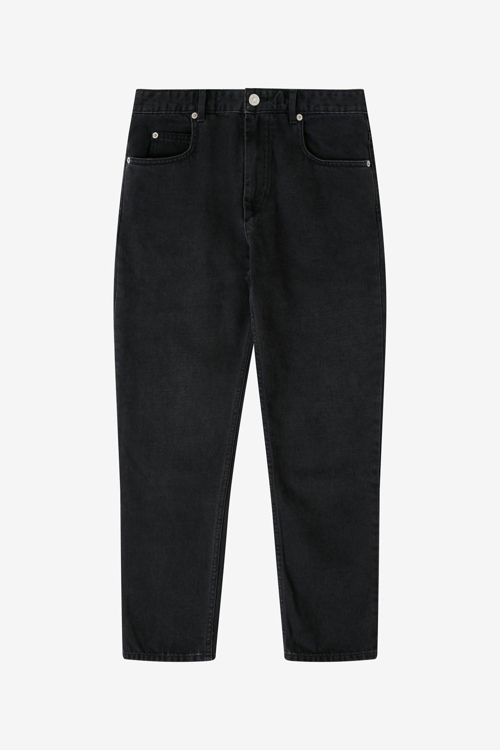 Pantalones neaj - Negro lavado - Woman - 1