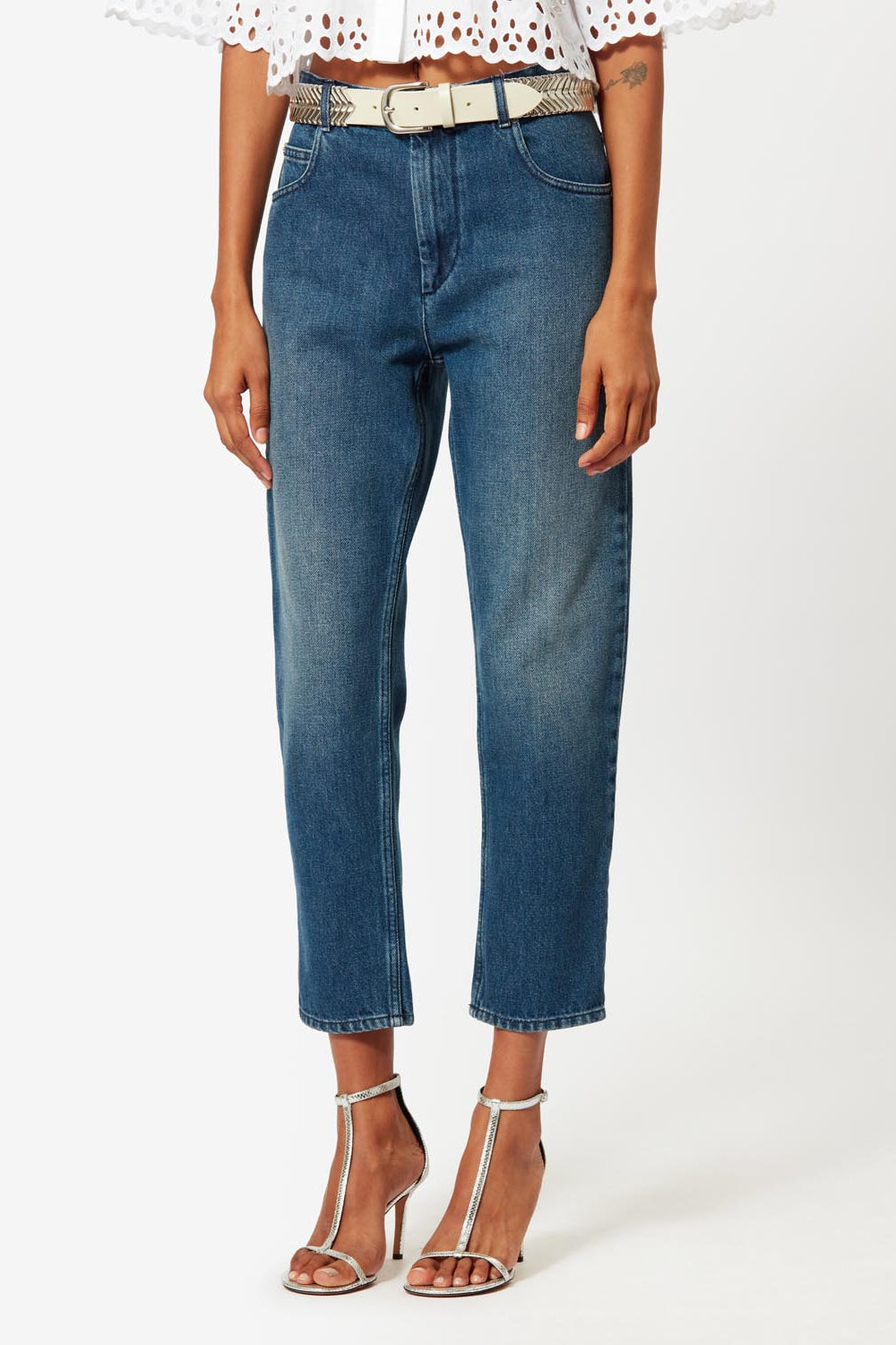 Vaqueros entallados neasr - Azul - Woman - 6