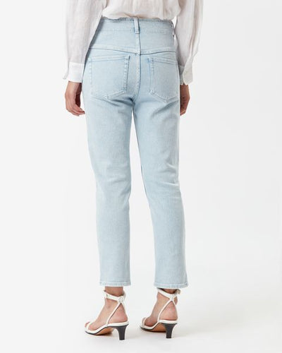 Niliane slim pants - 하늘색 - Woman - 4