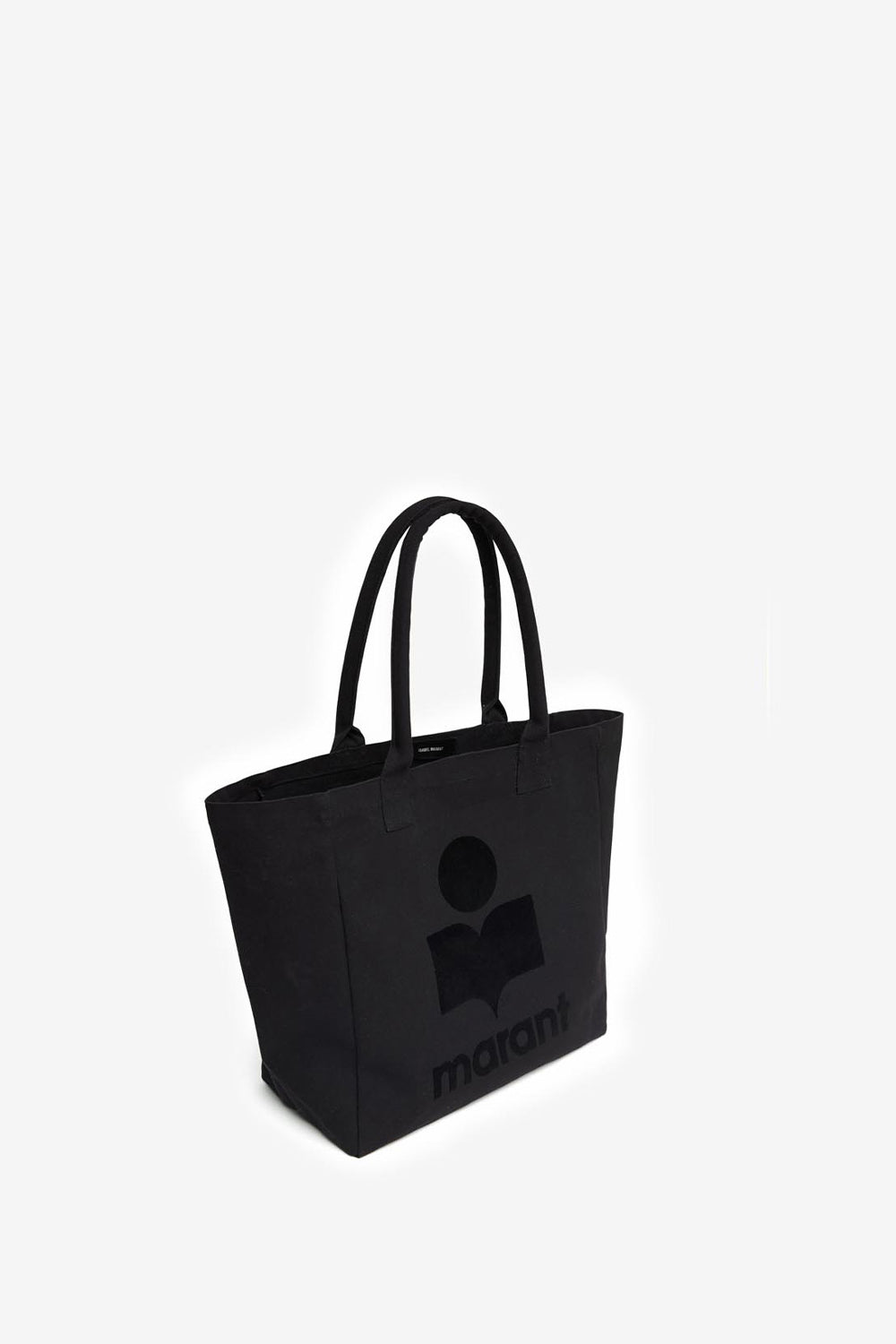 Bolso tote con logotipo yenky de lona - Negro - Woman - 5