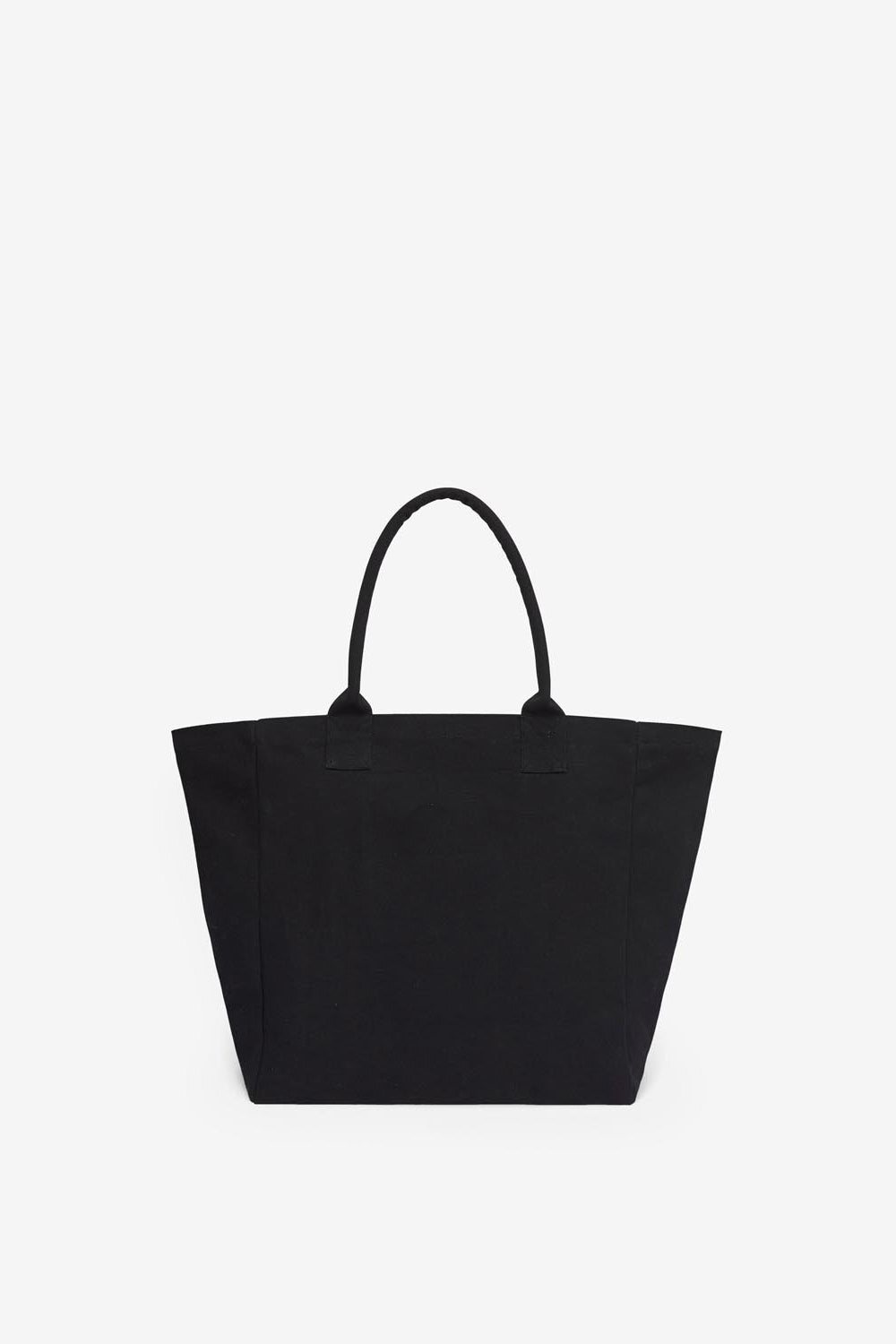 Bolso tote con logotipo yenky de lona - Negro - Woman - 3