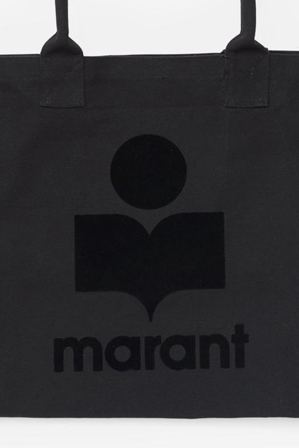 Bolso tote con logotipo yenky de lona - Negro - Woman - 4