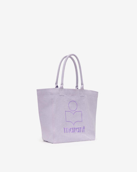 【関税込み】Yenky Shopping Bag - Isabel Marant - Cotton - Mu Isabel Marant Lilac Cotton Yenky Shopping Bag | italist