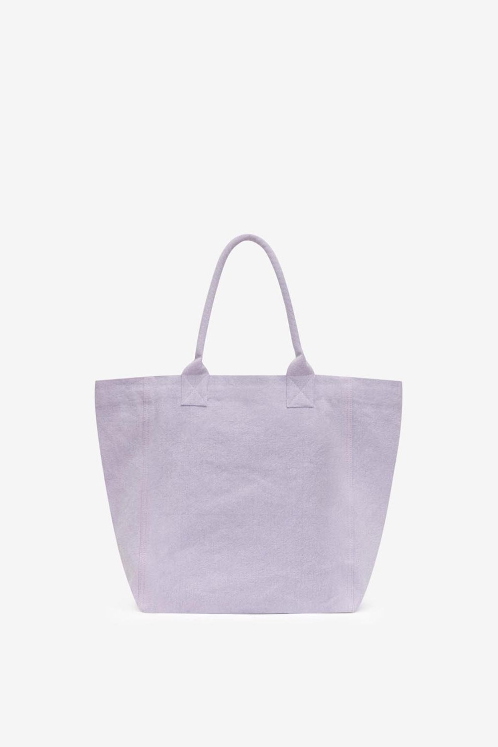 Sac cabas à logo en coton délavé yenky - Lilas - Woman - 2