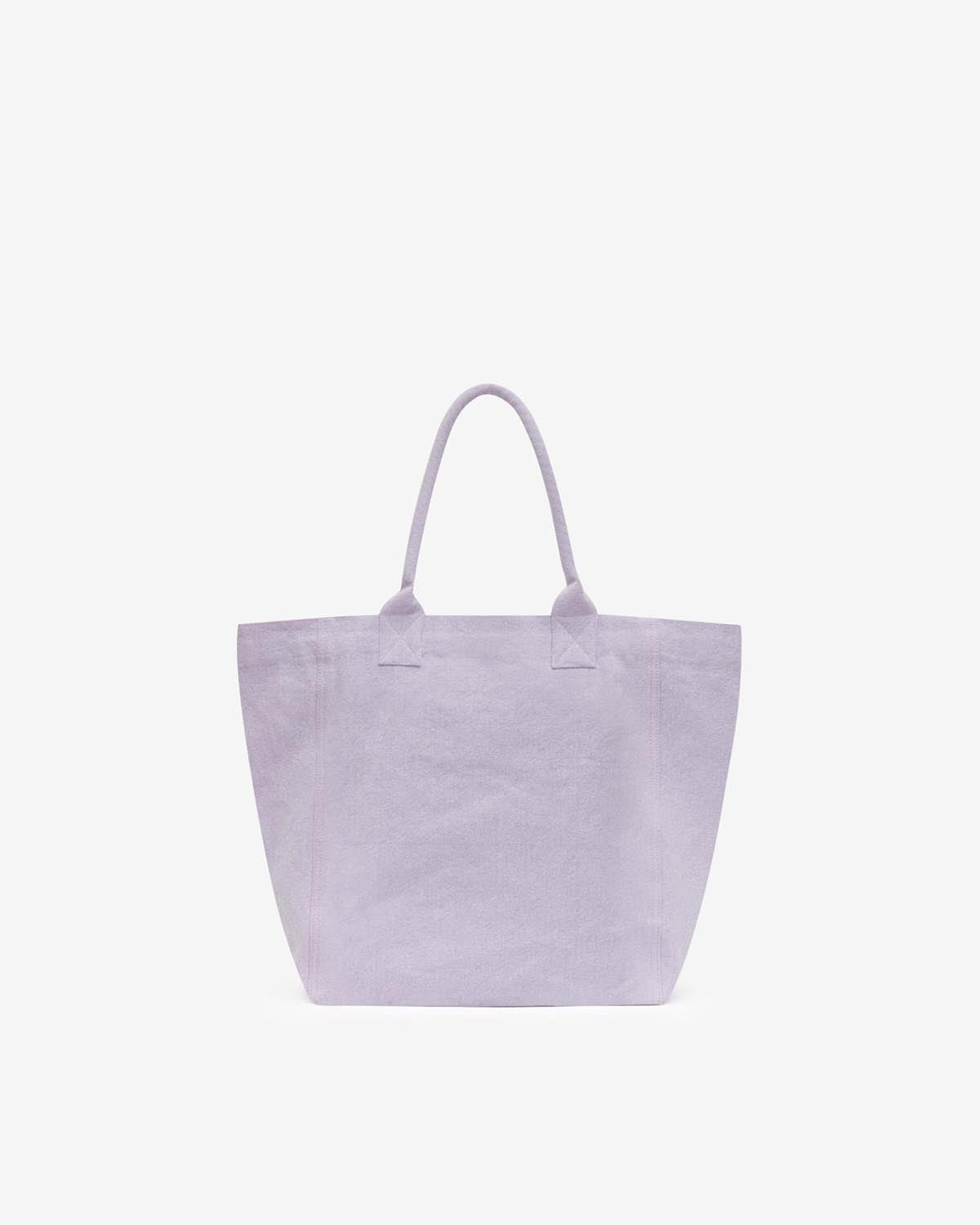 Yenky ウォッシュドコットン ロゴ入り トートバッグ - Lilac - Woman - 2