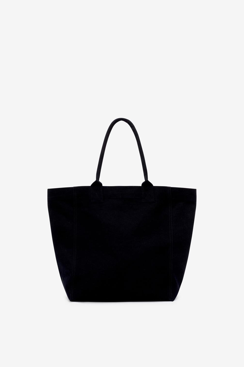 Bolso tote yenky de lona con logotipo bordado - Negro - Woman - 3