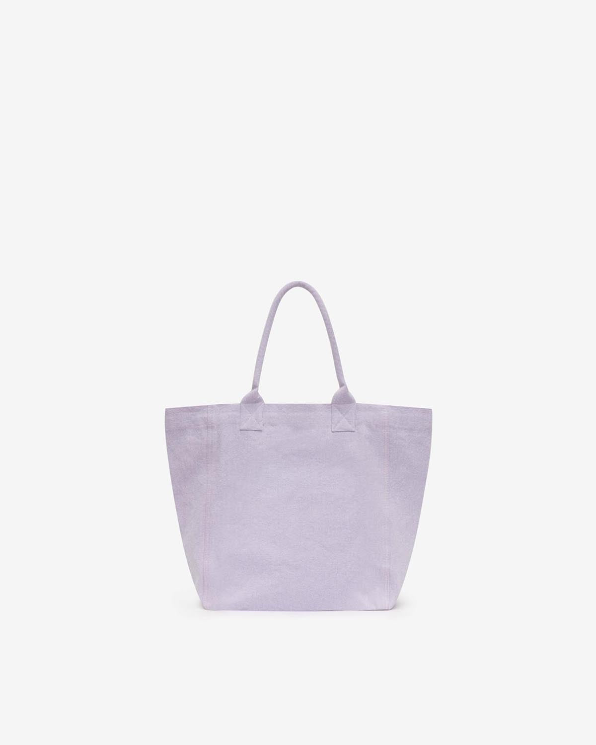 Yenky small cotton logo tote bag - Lilac - Woman - 2