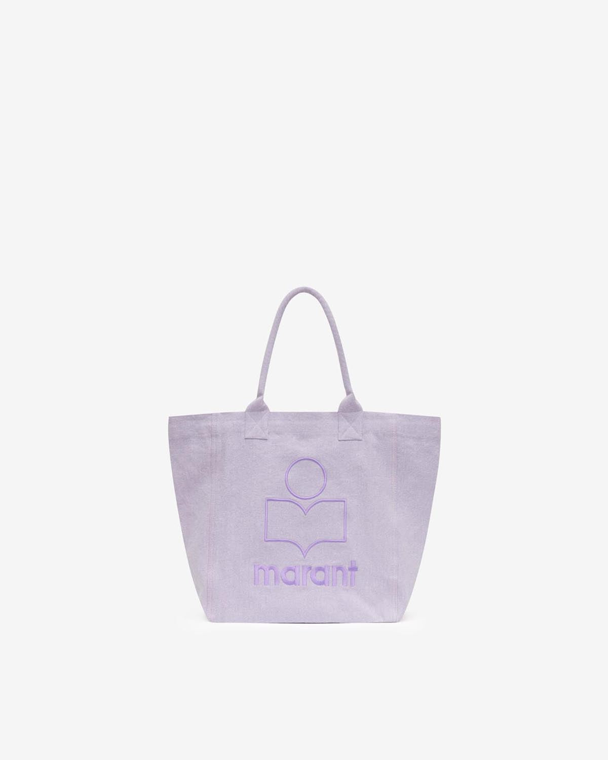 Yenky small cotton logo tote bag - Lilac - Woman - 1