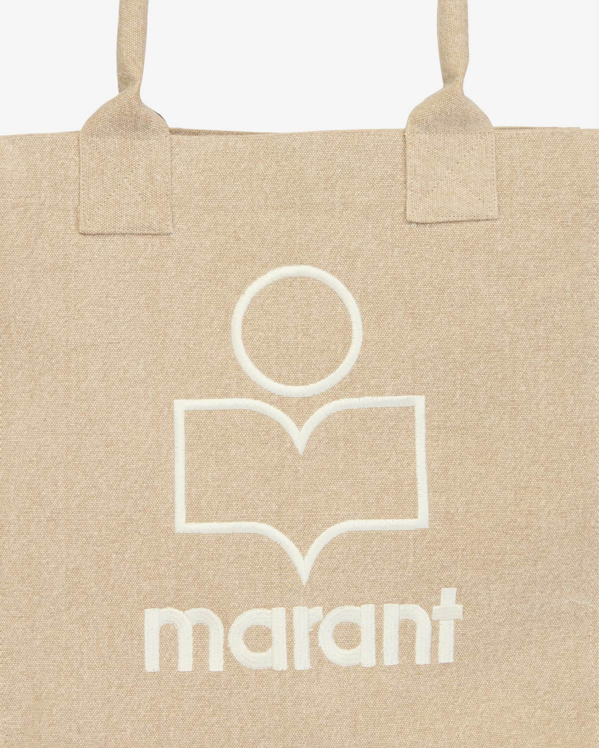 Sac small yenky en coton délavé à logo  - Beige - Woman - 3