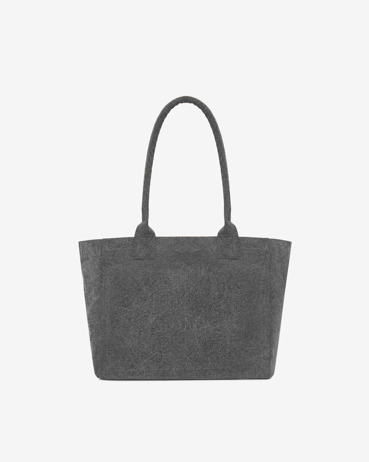Tasche yenky zipped aus ausgewaschener baumwolle mit logo - Schwarz gewaschen - Woman - 2