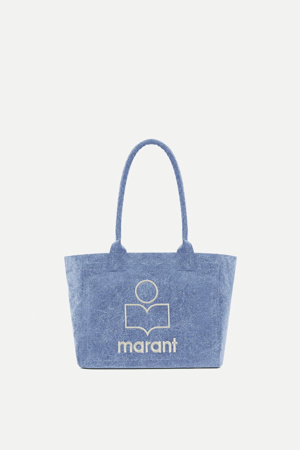 Sac cabas à logo en coton délavé yenky zipped - Bleu - Woman - 1