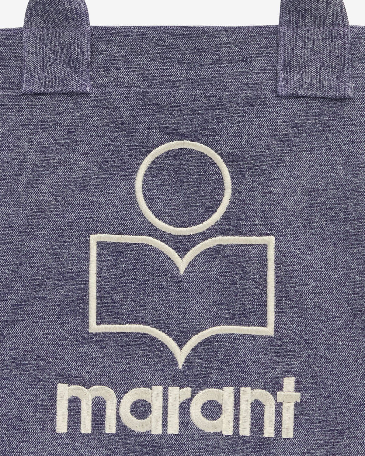 Bolso tote yenky zipped de lona de algodón - Faded purple - Woman - 6