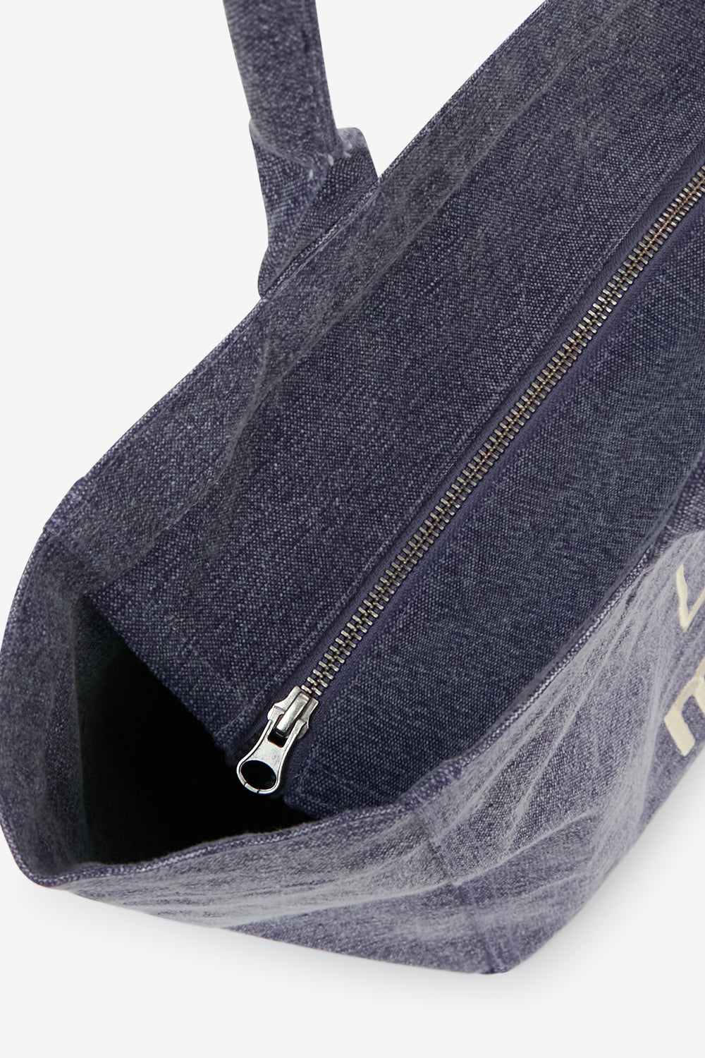 Yenky ファスナー付き コットンキャンバス トートバッグ - Faded purple - Woman - 4