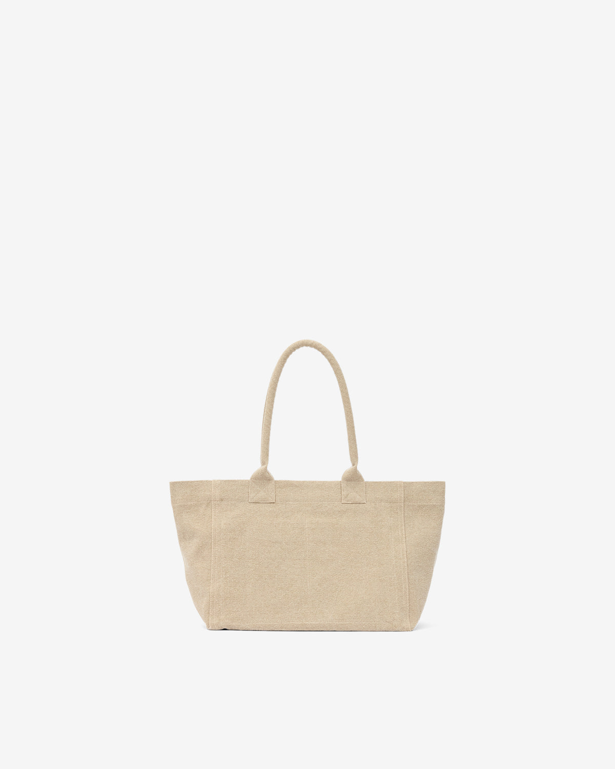 Yenky zipped faded cotton bag with logo - Beige - Woman - 4