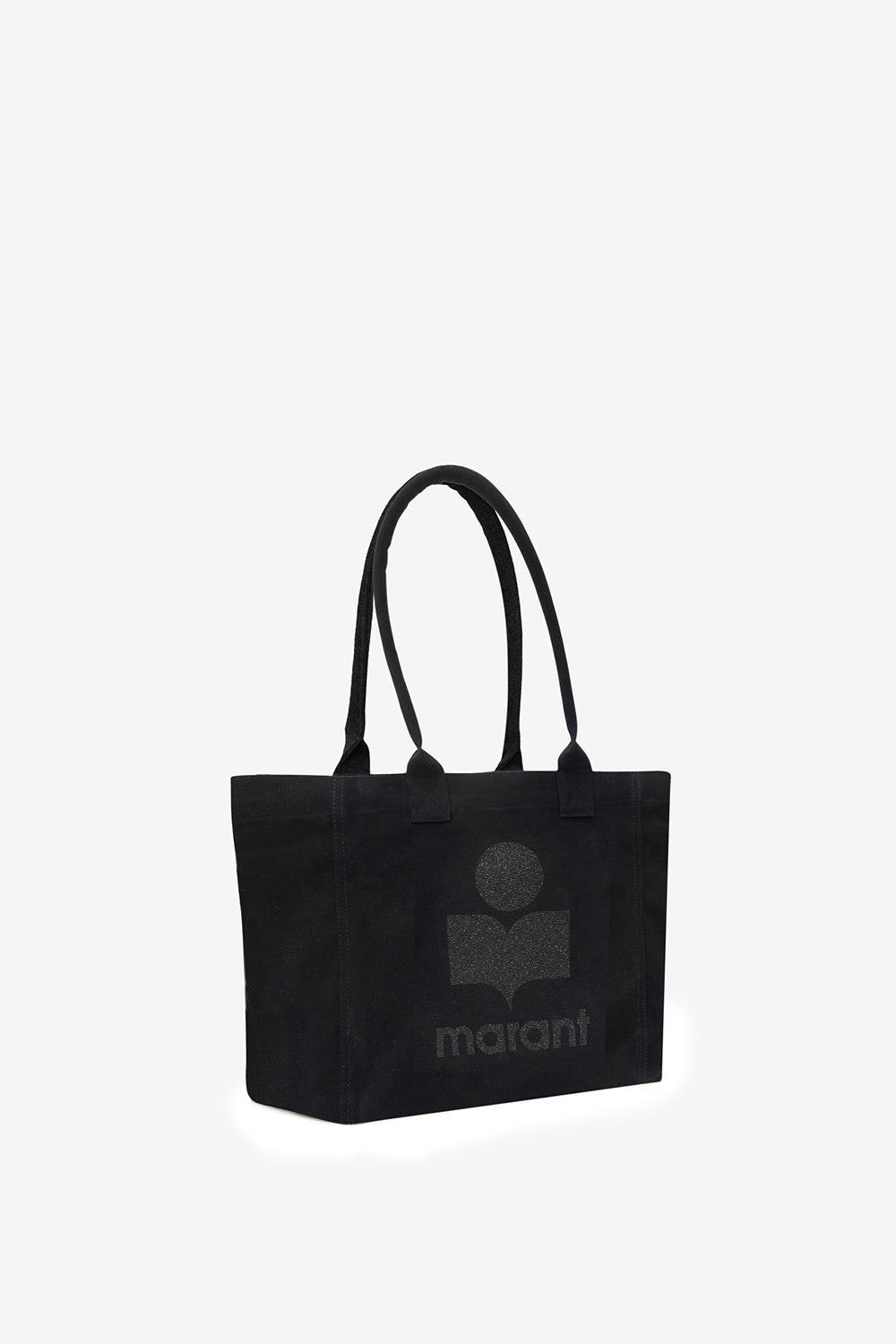 Yenky zipped cotton bag with logo - Black - Woman - 5