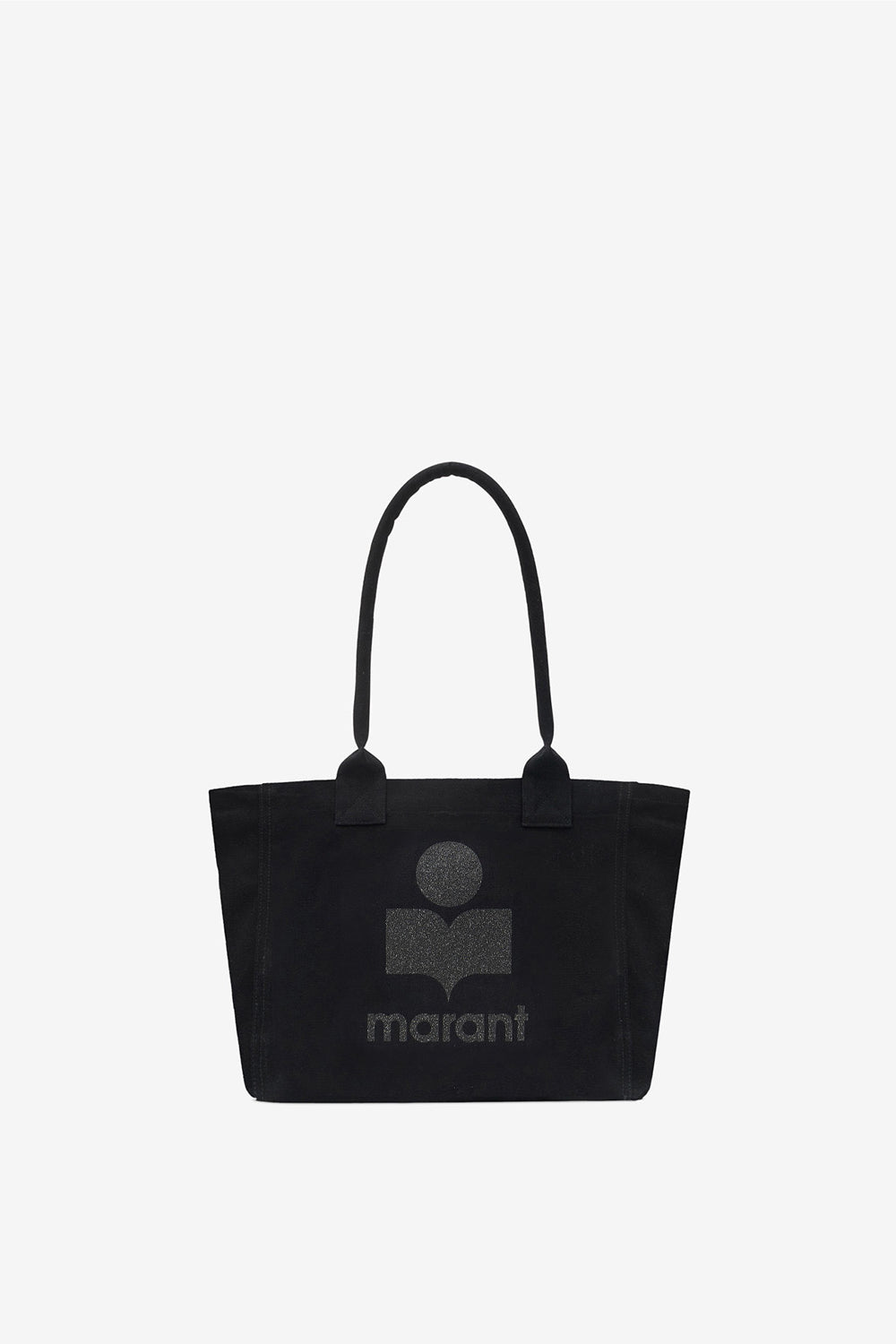 Yenky zipped cotton bag with logo - Black - Woman - 1