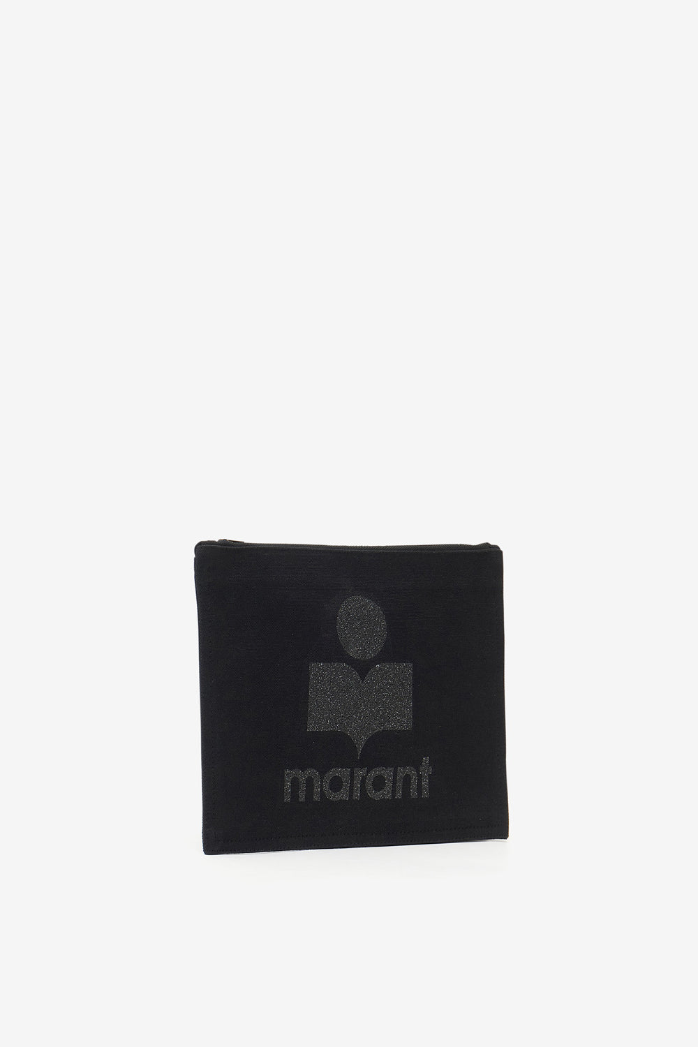 Pochette nettia en coton à logo  - Noir - Woman - 4