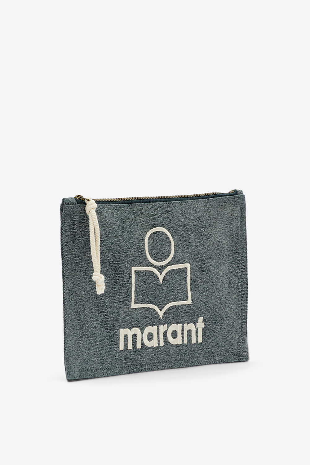 Cartera netia de algodón lavado con logotipo - Negro lavado - Woman - 4