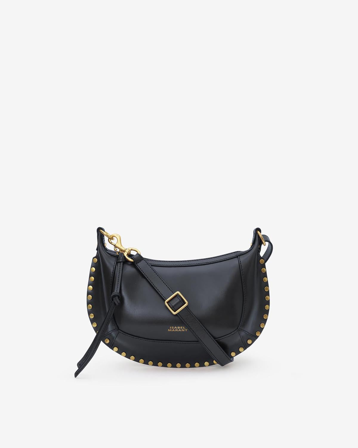 Bolso de hombro de piel oskan moon - Negro - Woman - 1