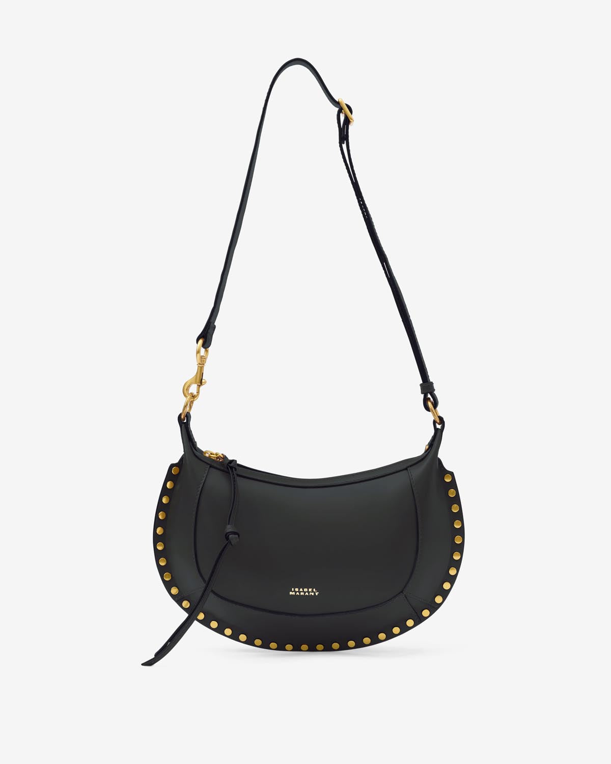 Bolso de hombro de piel oskan moon - Negro - Woman - 6