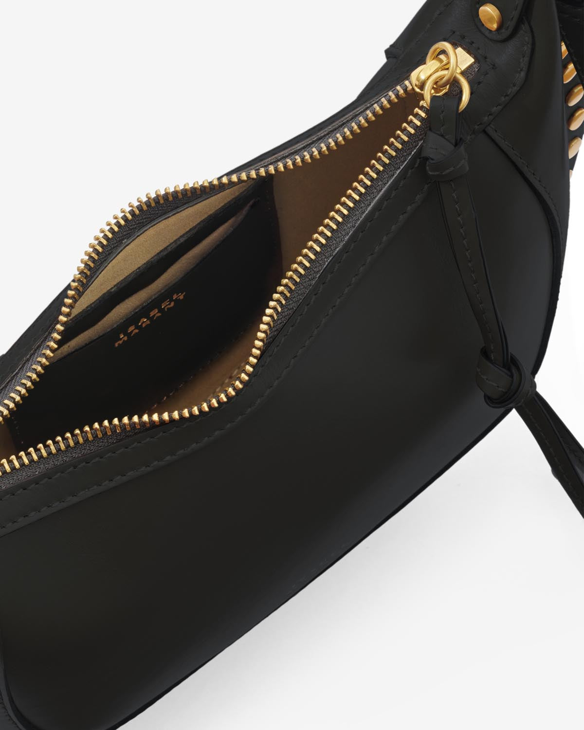 Bolso de hombro de piel oskan moon - Negro - Woman - 3