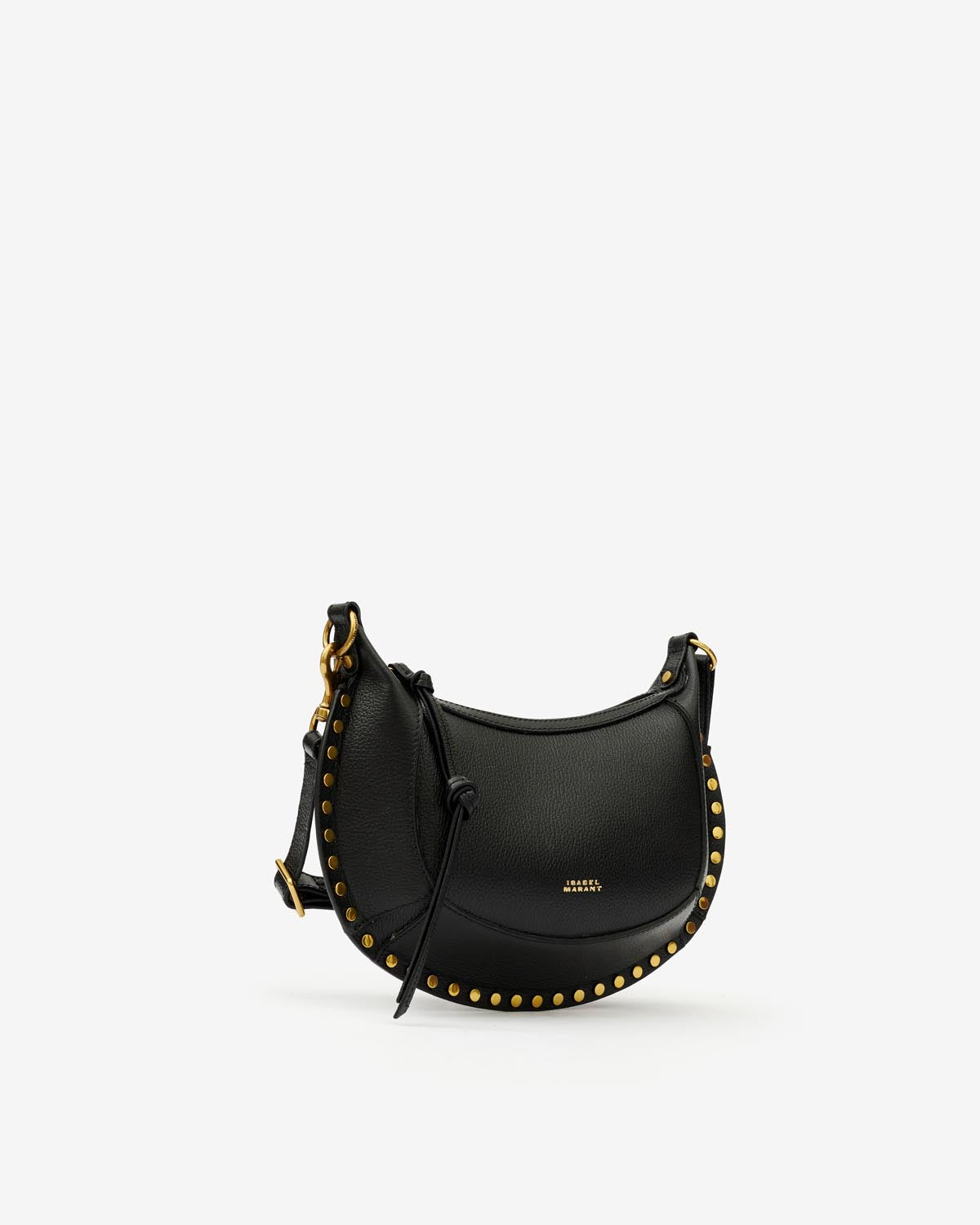 Schultertasche oskan moon aus genarbtem leder - Schwarz - Woman - 5