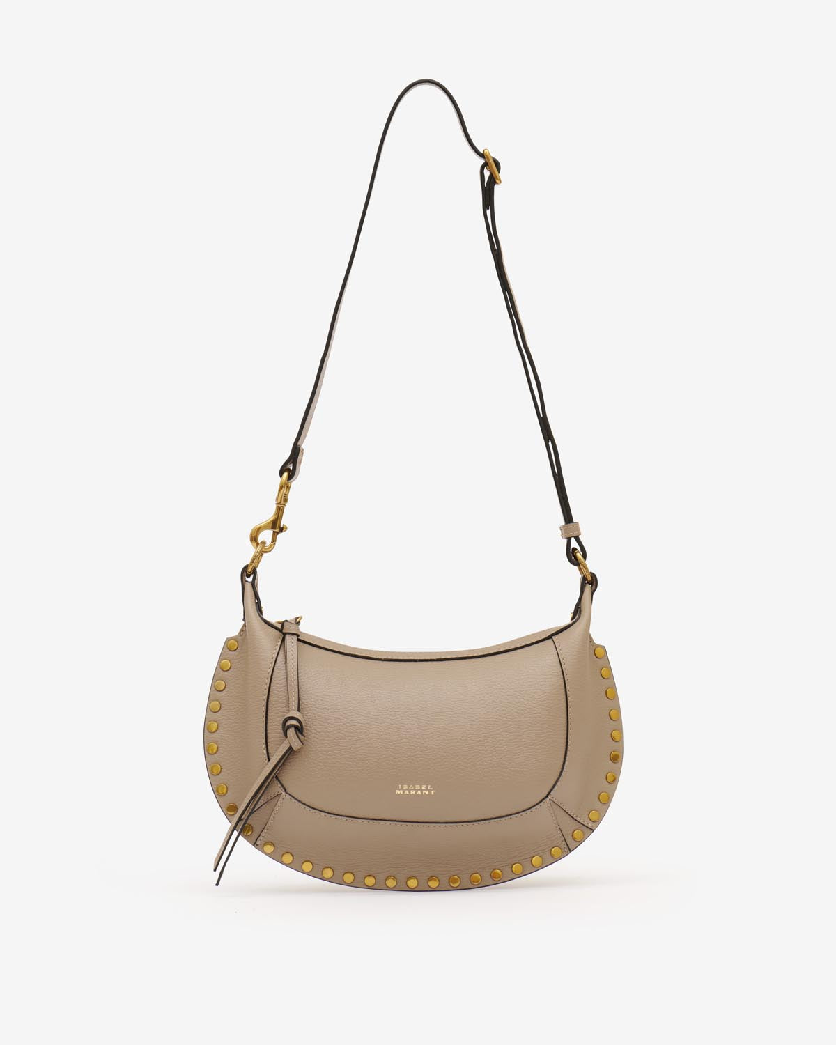 Oskan Moon Bag Woman taupe | ISABEL MARANT Official online store