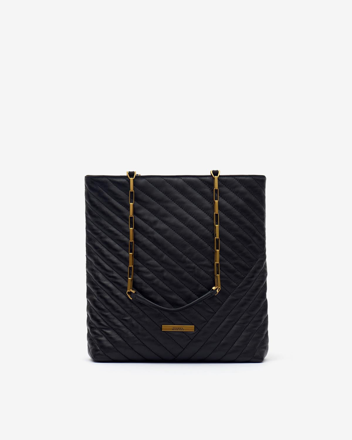 Merine shopping bag Woman Black and gold 4