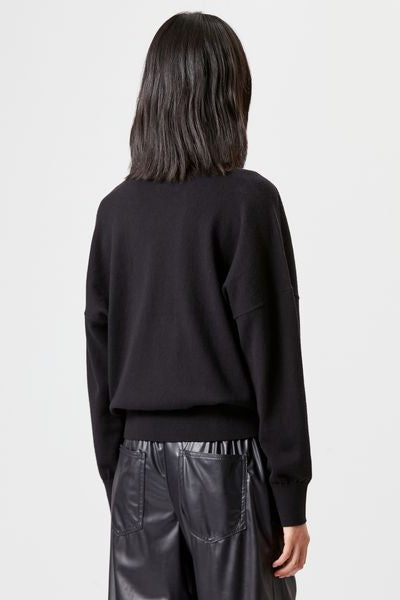 Jersey de algodón marisans - Black and silver - Woman - 7