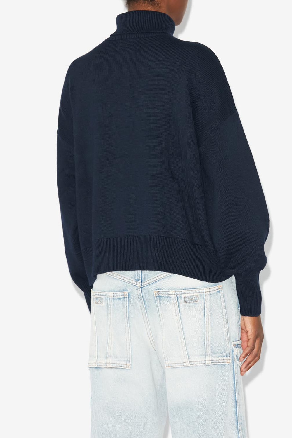 Pull nash col roulé à logo - Nuit - Woman - 9