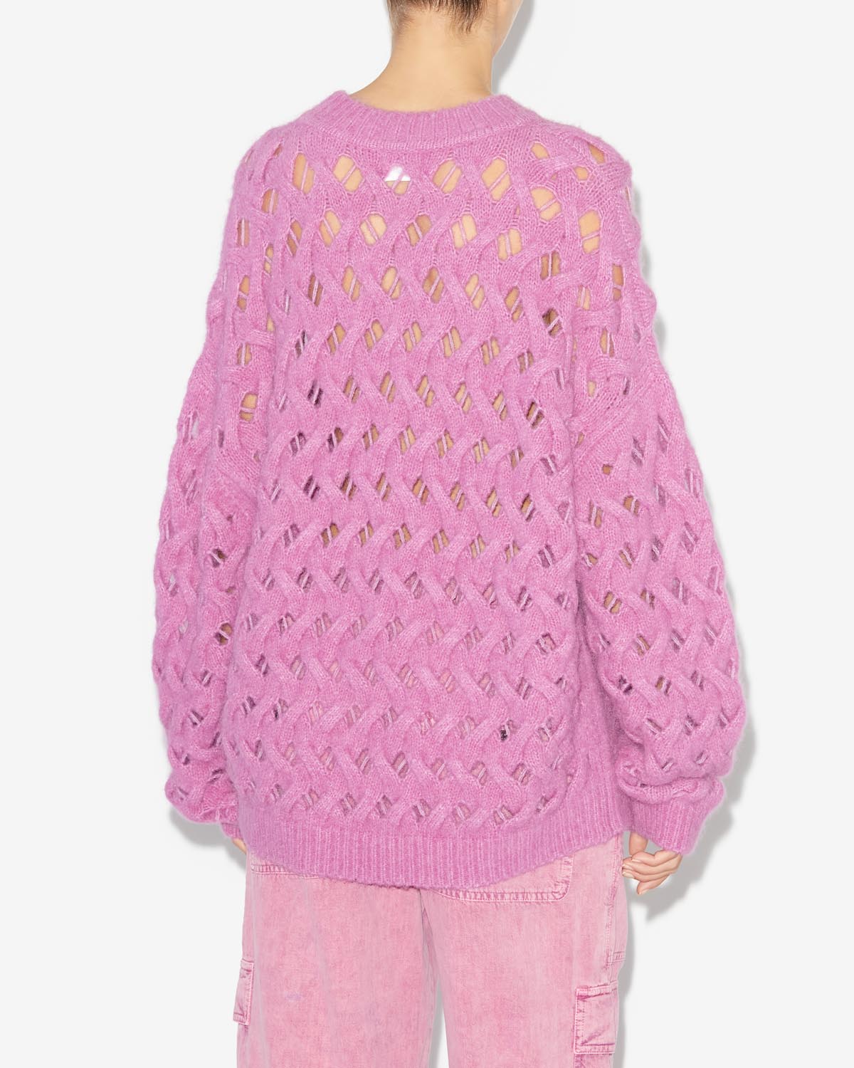 Aurelia alpaga sweater - Purple - Woman - 4