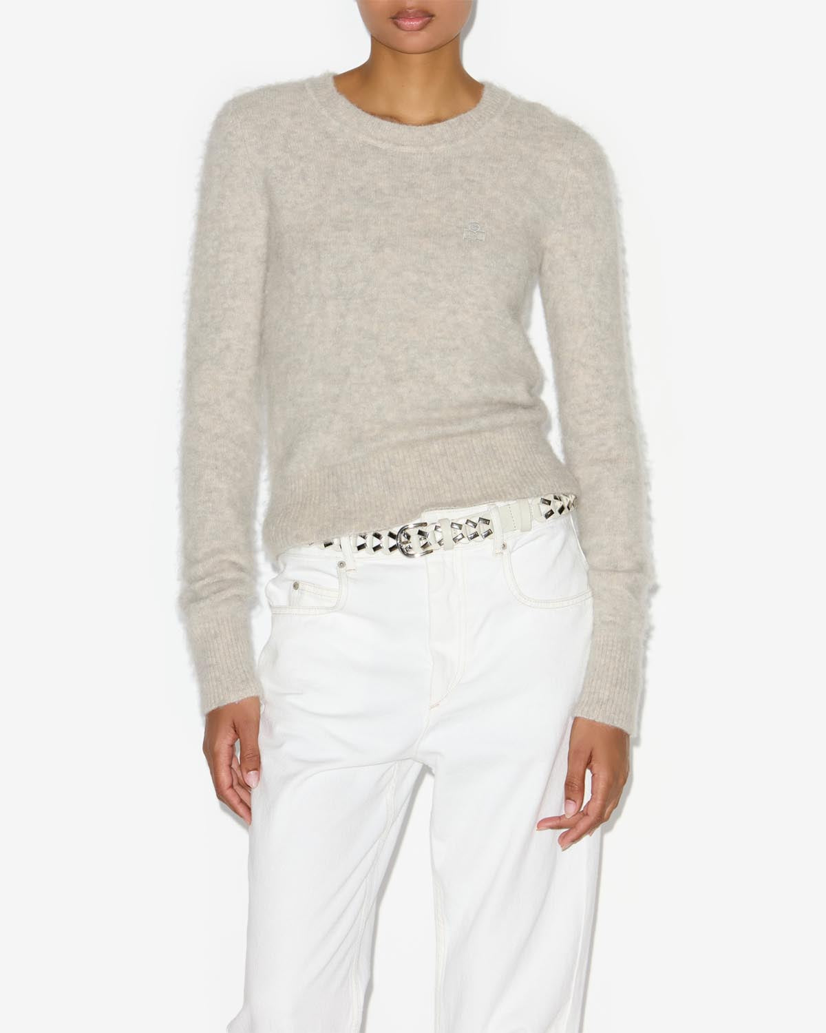 Long-sleeve alpaga sweater alais - Sand - Woman - 3