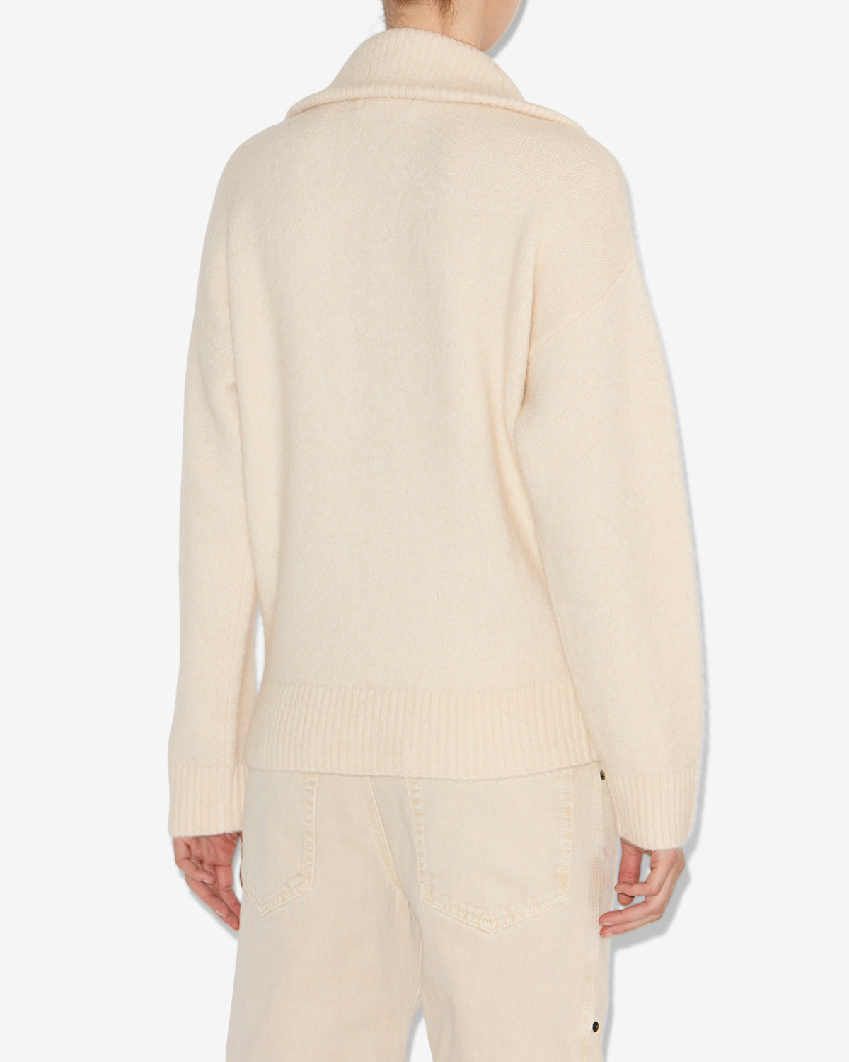 Pull phylia Woman Écru 3