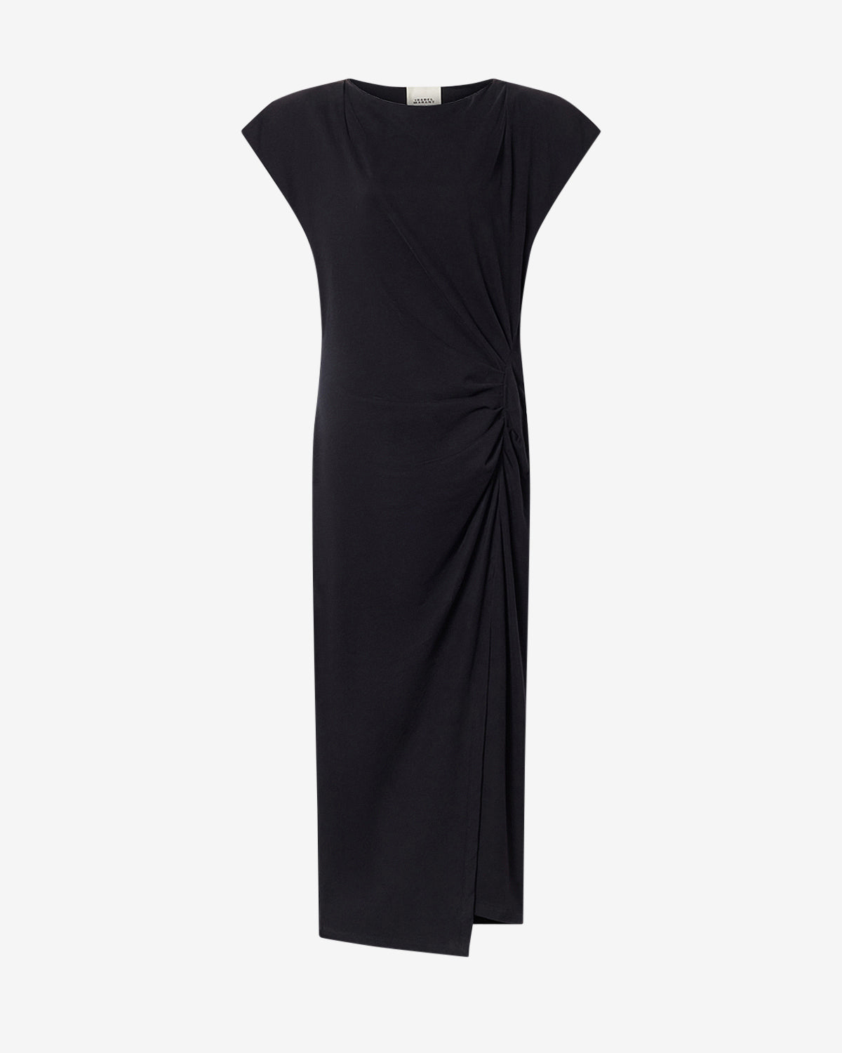 Nadela cotton jersey dress - Black - Woman - 5